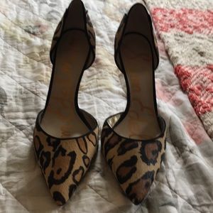 Sam Edelman cheetah print pumps
